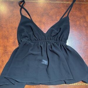 Black Sleeveless Top